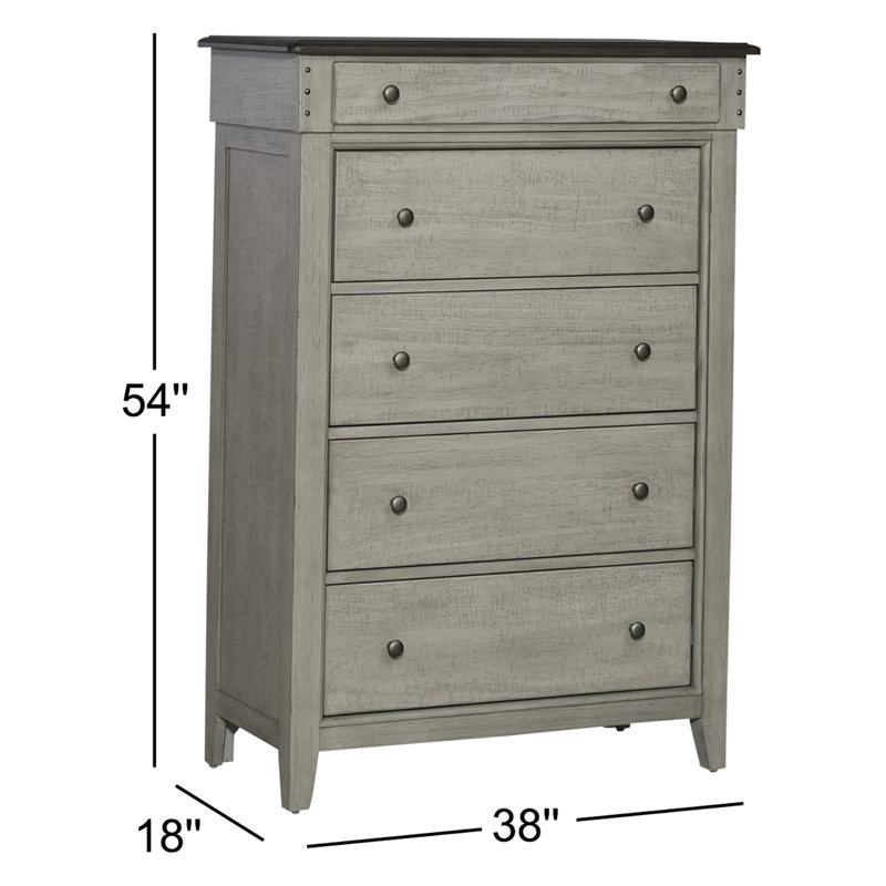Cathleen 5 Drawer Chest