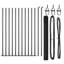 140cm H x 2500cm W Steel Border Fencing