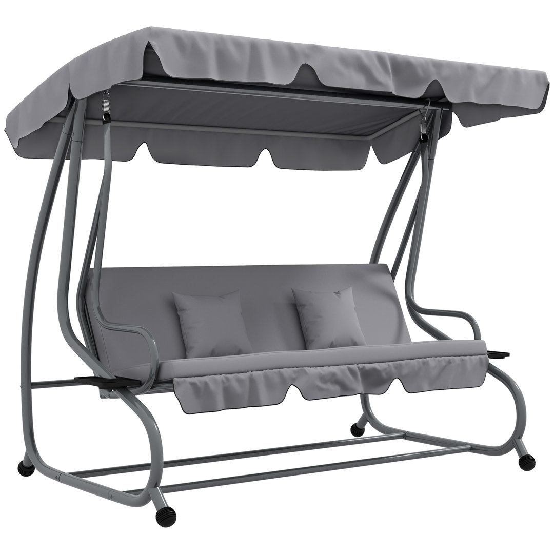 3 Person Porch Swing with Canopy