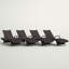 Ensemble de chaises longues inclinables l 79,25 po Billur-1353001058