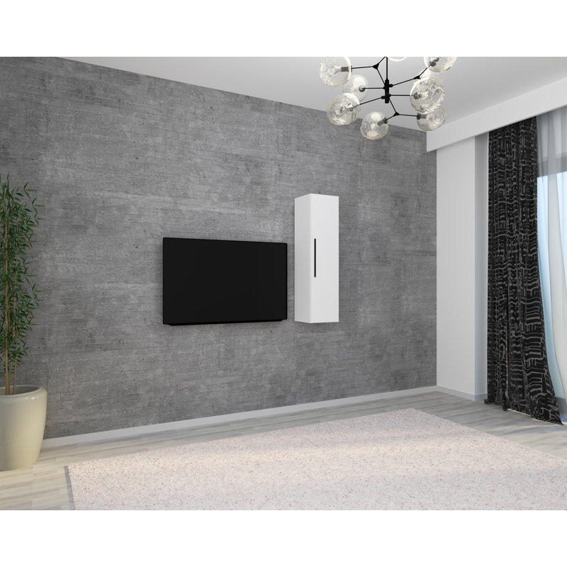 Renatus 115Cm H x 30Cm W x 30Cm D Manufactured Wood Standard Wall Cabinet, White