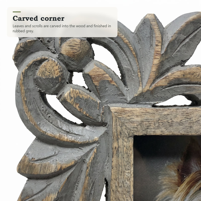 Madrid Wood Photo Frame in 4" x 6", 5" x 7" and 8" x 10" Photo Sizes, 4" x 6"