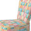 Chaise d'appoint French Country - Chaise d'appoint jaune et bleu Pastel Tiles-1324106539