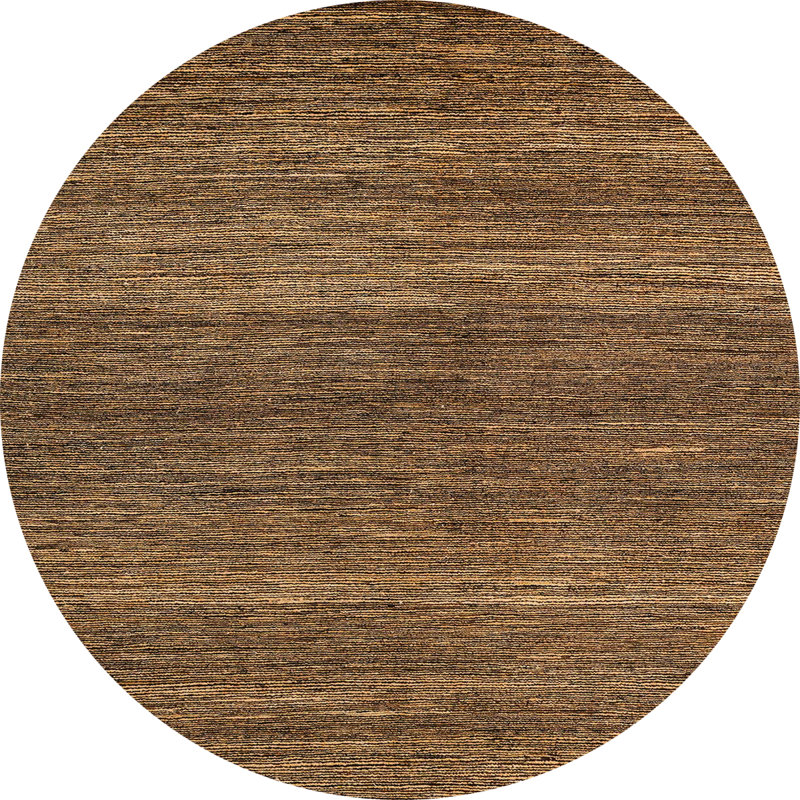 Oquawka Abstract Indoor Rug, Round 8'