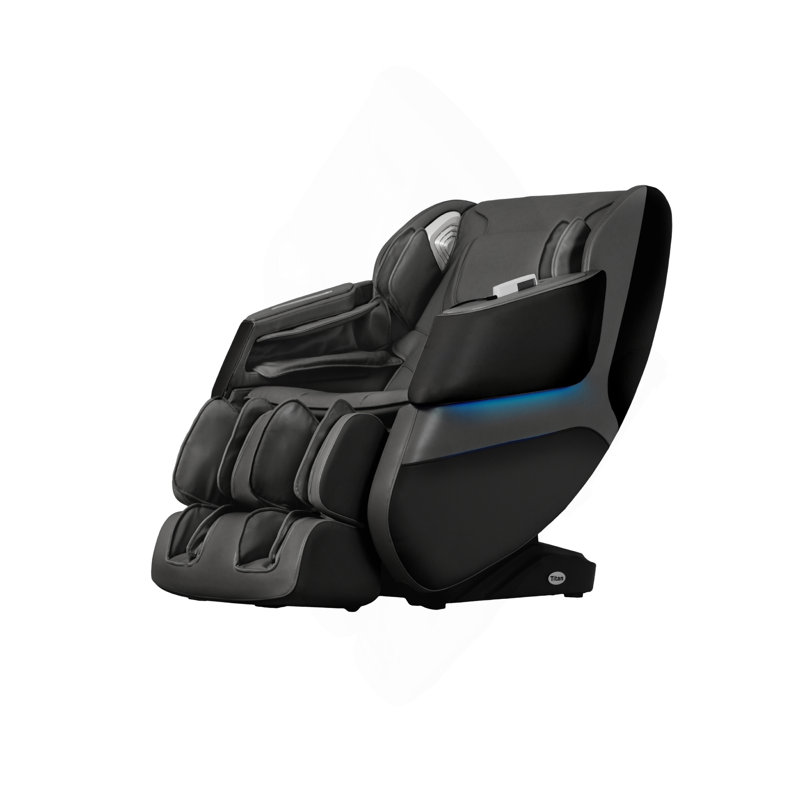 Fauteuil de massage 3D avancé avec fonctions multiples pour une détente ultime, Noir