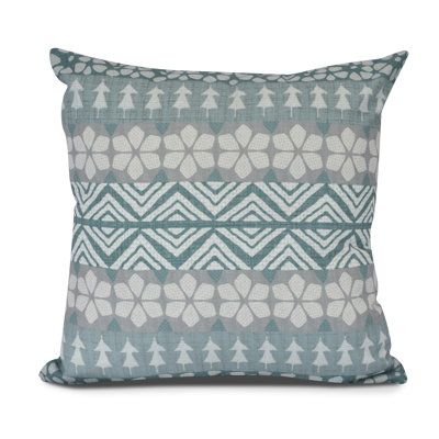 Fair Isle Square Pillow Cover & Insert