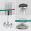 Miesville Glass Top C Table End Table