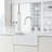 Greenwich 18" H 1-handle Pull-Down 2-Function Sprayer Touchless Kitchen Faucet-86753561
