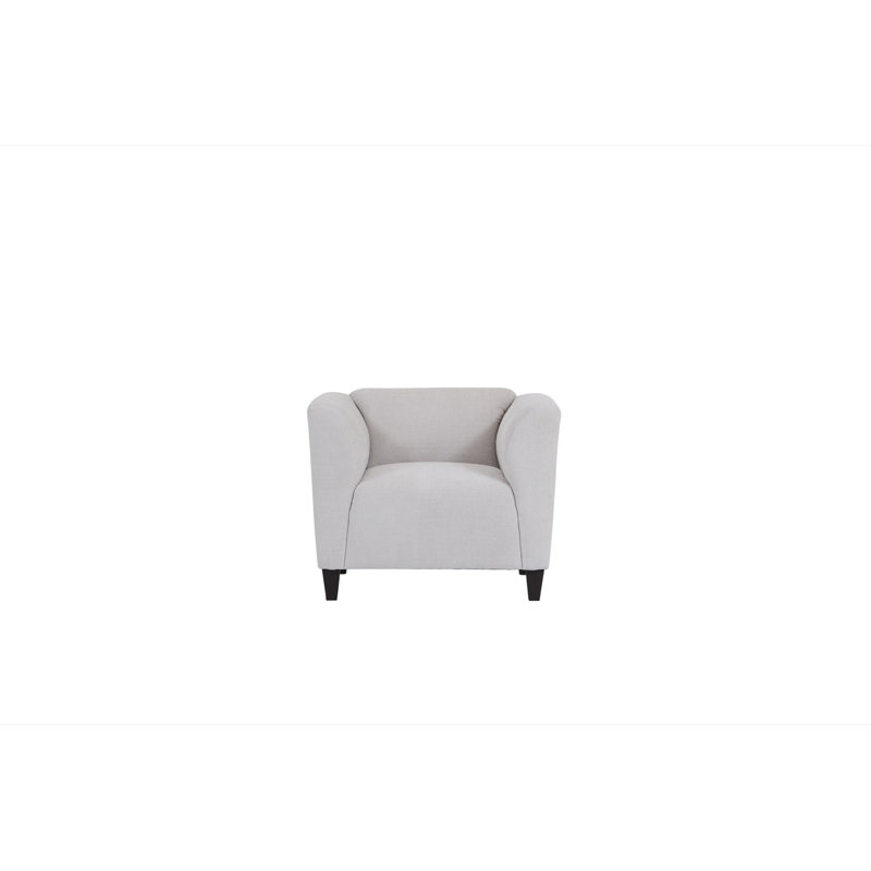 Chaise Hughes Furniture 15200 en lina, Lina Dove