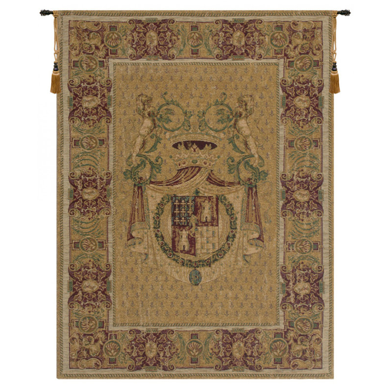 Italian Loom Woven Cotton Blend Wall Hanging