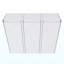 Armoire latérale de salle de bain 12 po, 3 portes à fermeture douce, fixation flottante, 12 * 3-343498126