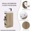 Ensemble de meuble-lavabo pour salle de bain 16 pouces pour petits espaces-120933089