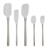Flex-Core Stainless Steel Handled Spatula 5 Piece Set for Meal