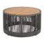 Ensemble de 2 tables rustiques industrielles-996837380
