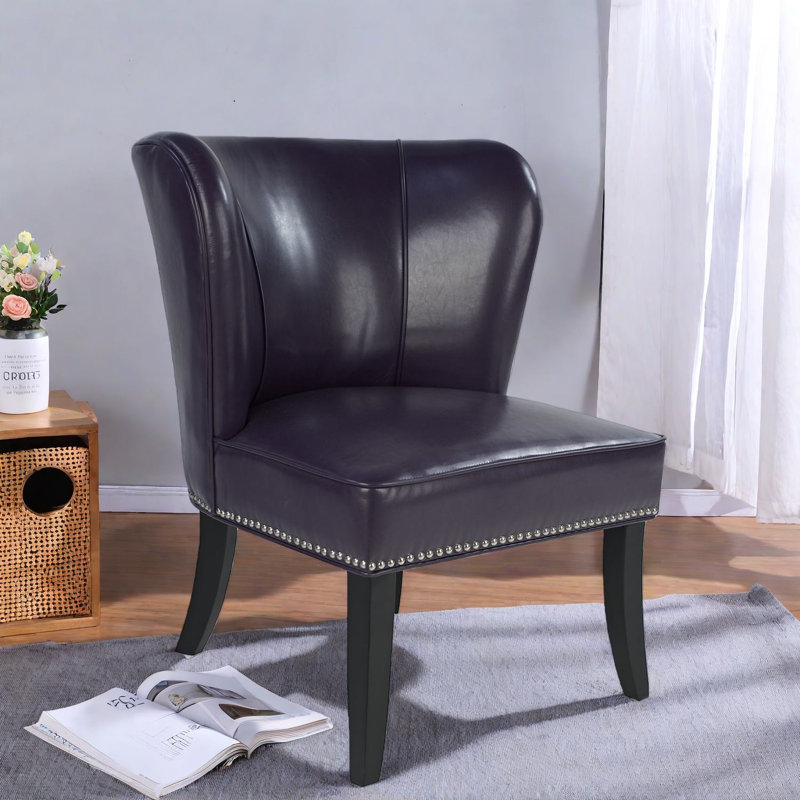 Garniture de rivet moderne en cuir Pu