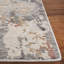 Tapis abstrait gris / ivoire en laine / coton noué à la main Abstract-230255396