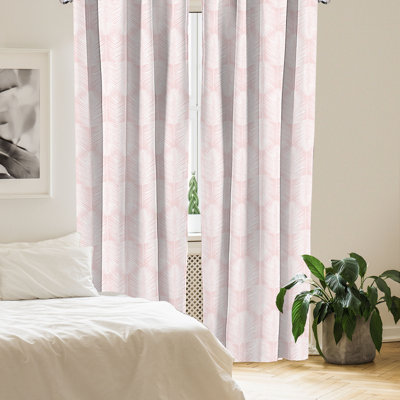 Semi Sheer Curtain Pair