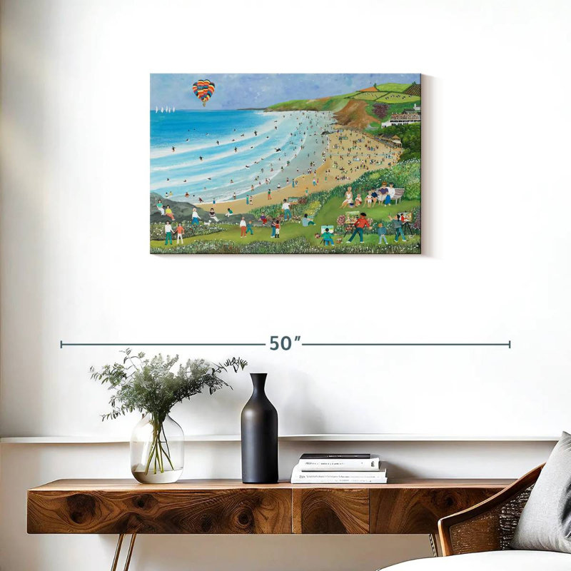 Gillard Watergate Bay Cornwall, H 20 po x l 30 po