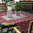 Animal Print Cotton Blend Tablecloth-305956329-305956330