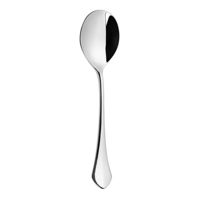 Derwent Stainless Steel Wood Stainless Steel Soup Spoon Flatware