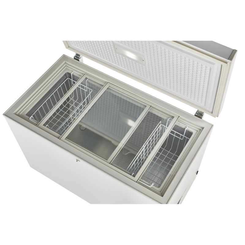 Off-Grid 45.7" Solar Powered DC 9.3 cu. ft. Freestanding Chest Freezer