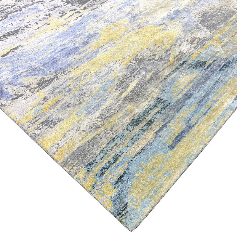 Abstract Area Rug, Rectangle 8' x 10'