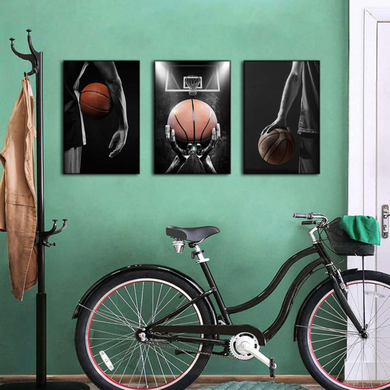 3 Piece Wrapped Canvas Print, 40 cm H x 30 cm W