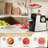 Electric Stainless Steel Meat Grinder With Attachment