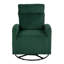 Chaise berçante pivotante rembourrée et pivotante-1829024854