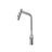 HIGOLD BN1.0 Single Handle Pull Down Kitchen Faucet With IF Award, Brushed Steel Finished-100209672