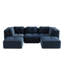 Canapé modulaire moderne Boneless Blue