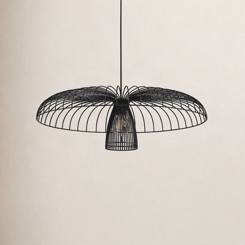 Reza Metal Dimmable Chandelier, 9.45" H x 30.43" W x 30.43" D