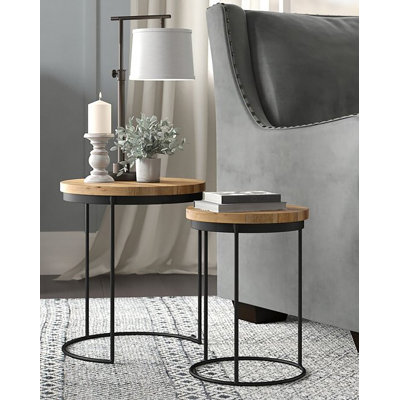 2 Apolla set tables in solid wood