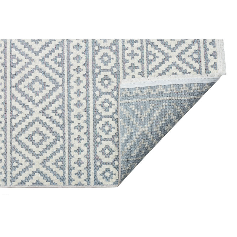 Craigfad Rectangle Geometric Indoor / Outdoor Area Rug, Rectangle 160 x 220cm