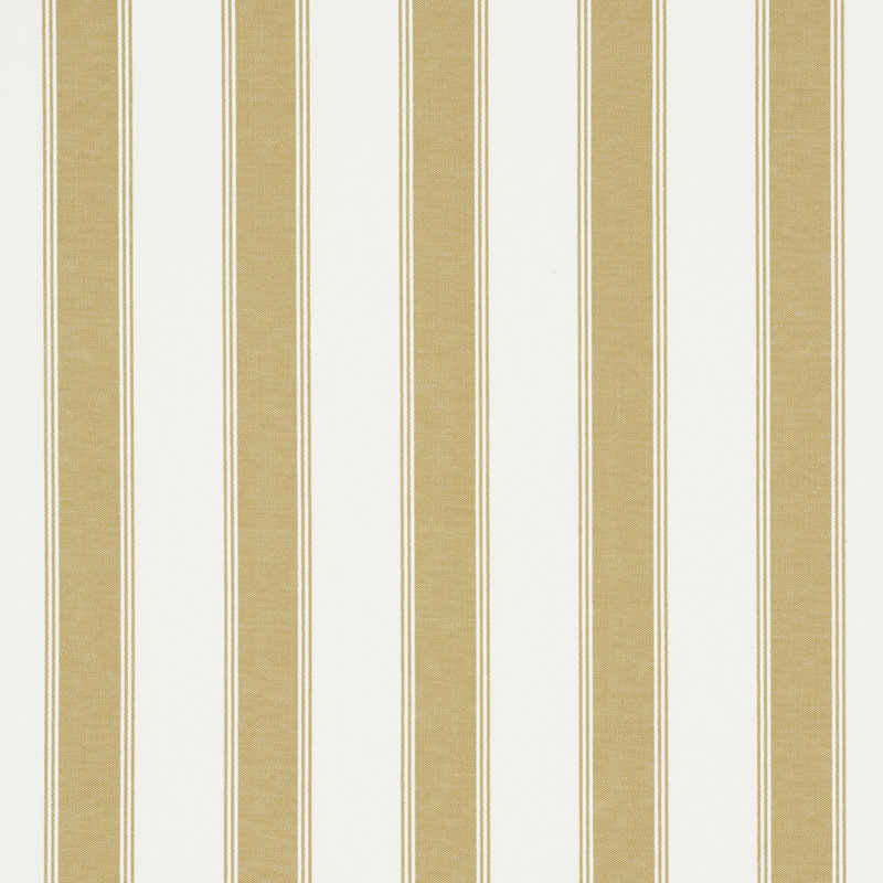 Schumacher x Veere Grenney Rafe Stripe Fabric, Chartreuse