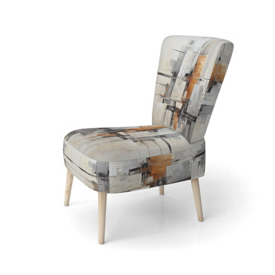 Chaise d'appoint rembourrée Wadiya