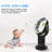 Wenty 7.7''H Bladeless small table Fan with 10 speeds settings, 10-hour timing closure