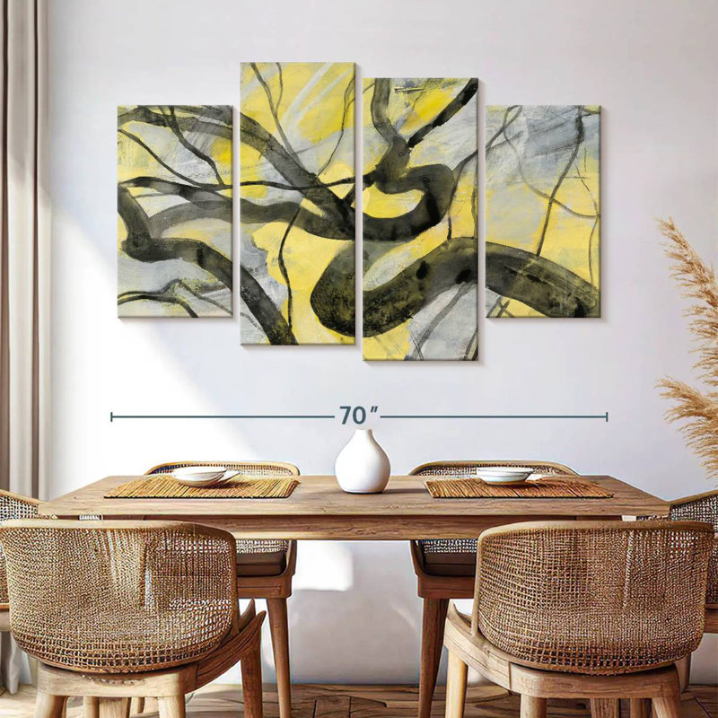 Twisted, 42" H x 68" W