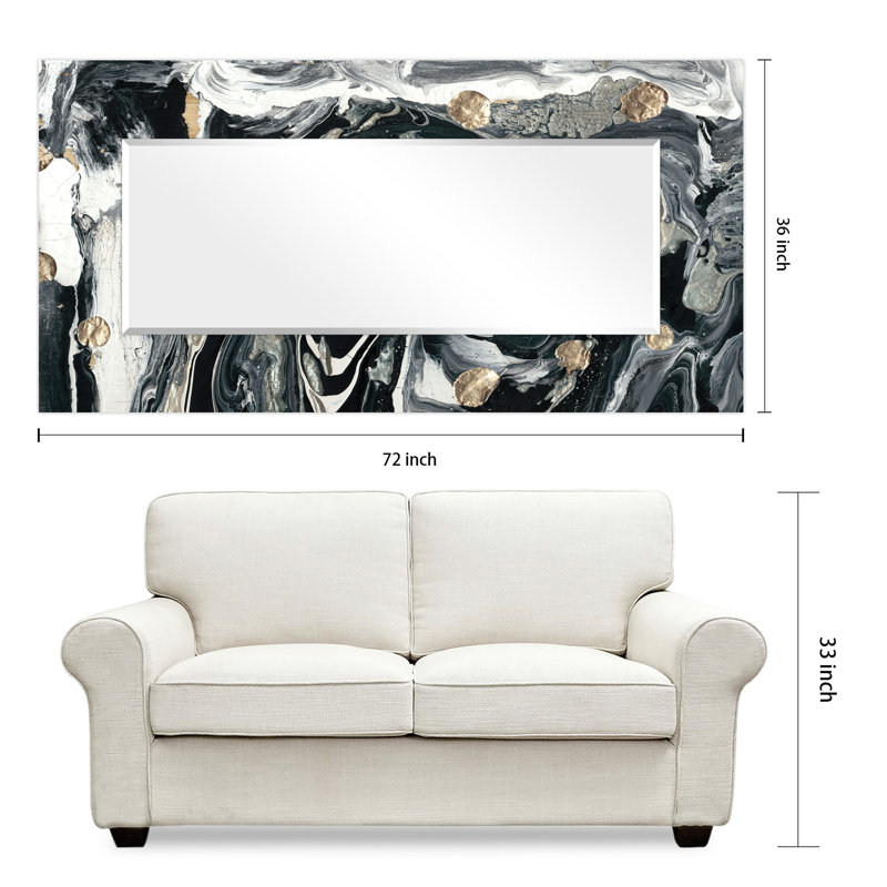 Miroir mural Cosgrove, 72 po x 36 po