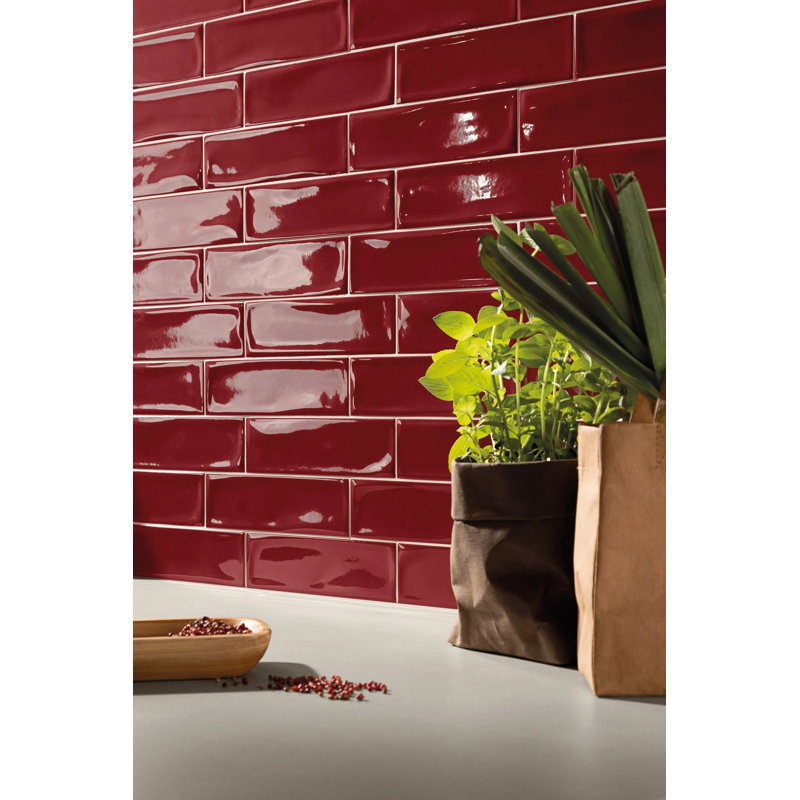 Connoisseur magenta brillant 3 x 10, Rouge