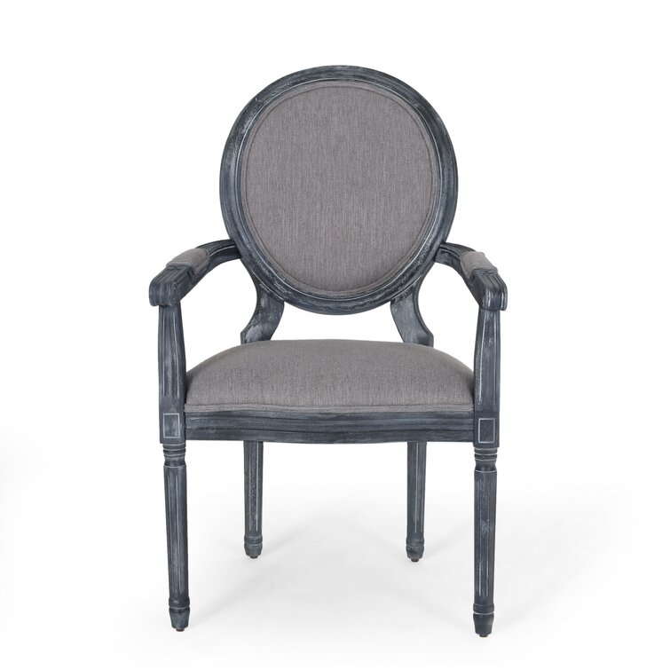 TYCOON Series 900 lb. Capacity King Louis Chair with Taupe Vinyl Back and  Seat and Silver