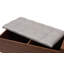 Banc de rangement rabattable en similicuir Edwina-2059183481