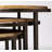 Solid Wood Top Nesting Tables End Table