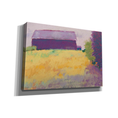 «Arvydas Wheat Field» par - impression sur toile tendue