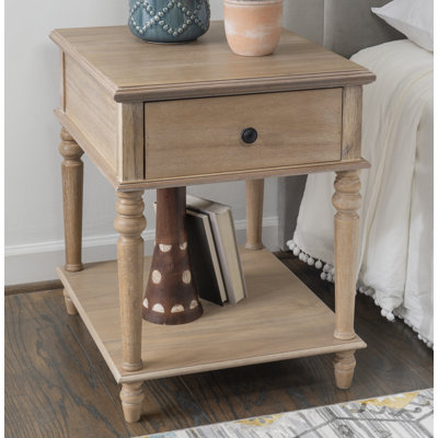 Francine End Table with Storage