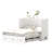 Full Size Storage Murphy Bed With Large Storage Drawer Home Office Or Small Room, And Built-In Charger, Farmhouse Murphy Bed-819130198
