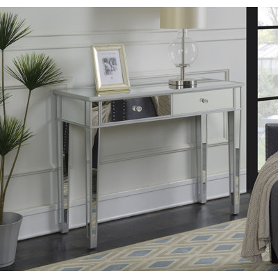 Bureau à 2 tiroirs avec miroir Wiscasset