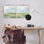 "Pastel Meadow sous Sky", ensemble de 2 toiles d'art par June Erica Vess-1564555747