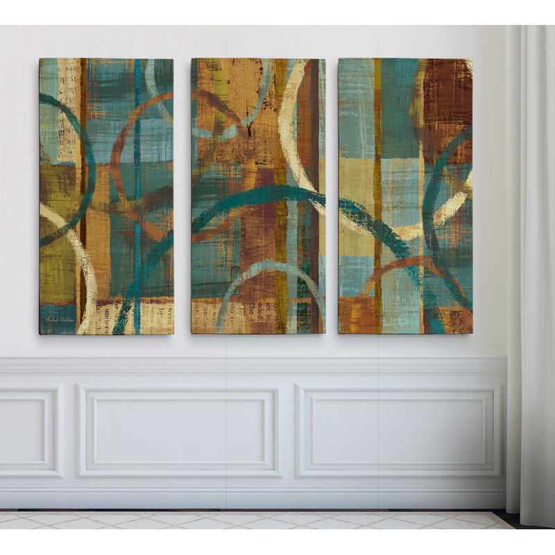 « tranquility », reproduction de peinture à l’acrylique à multiples images sur toile tendue de galerie, H 24 po x l 36 po