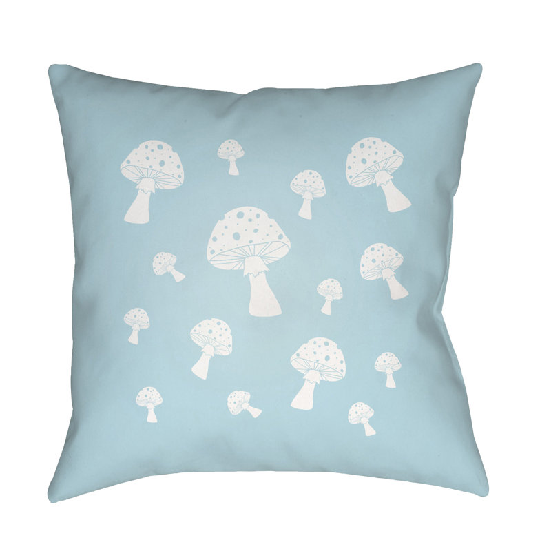 Outdoor Throw Pillow, 20" H x 20" W x 3.5" D, Purple